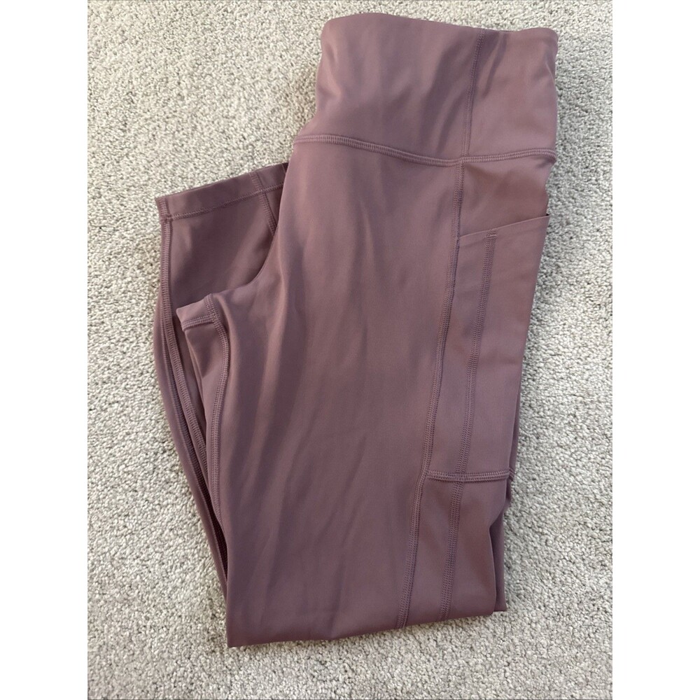 Athleta Ultimate Stash 7/8 Leggings - Purple - Large